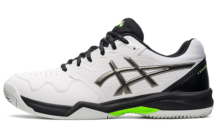 Buy アシックス ゲルデディケイト7 クレー (白/黒) 1041A224-101