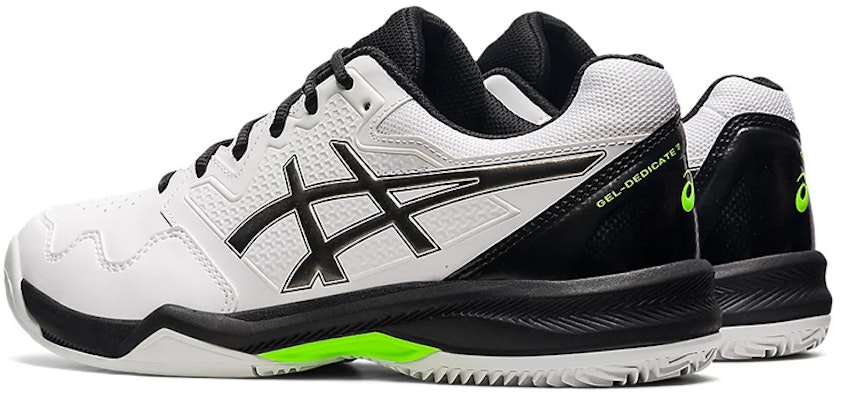 ASICS Gel-Dedicate 7 'Clay White Black' 1041A224-101 Shop ASICS Gel-Dedicate 7 'Clay White Black' 1041A224-101