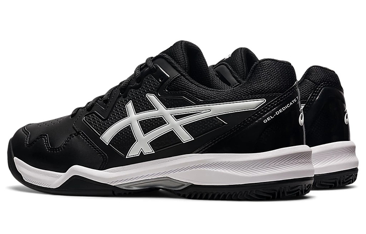 Shop ASICS Gel-Dedicate 7 Clay 'Hitam Putih' 1041A224-001