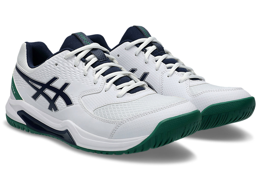 Order ASICS GEL-DEDICATE 8 (全場地) 白/午夜藍 1041A408-105
