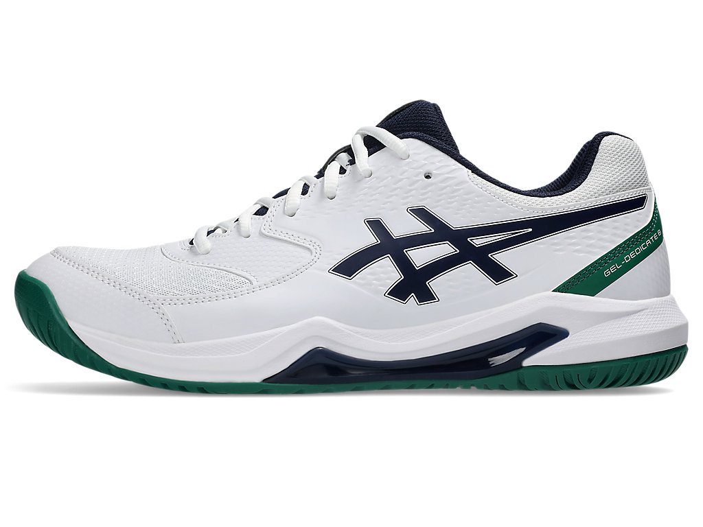 Cheap ASICS GEL-DEDICATE 8 (全場地) 白/午夜藍 1041A408-105