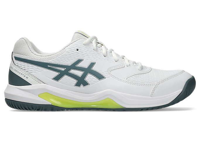 ASICS GEL-DEDICATE 8 Wide (All Court). White/Ironclad 1041A410-108