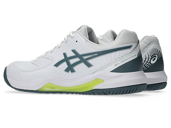 Lookbook ASICS GEL-DEDICATE 8 寬版 (全場地) 白色/鐵灰 1041A410-108