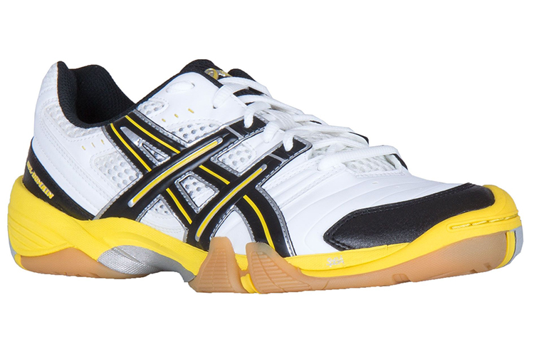 Lookbook ASICS Gel-Domain ''Wit Zwart Geel'' E216Y-0190