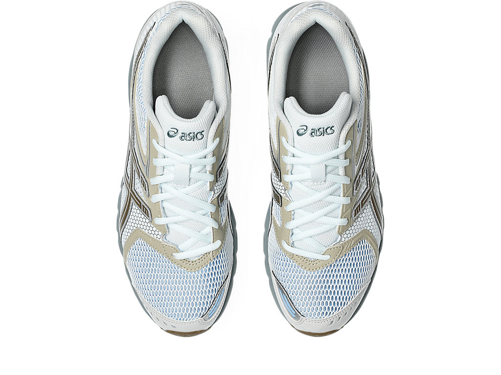 Sizing ASICS GEL-DS Trainer 14 Chaussures Running Bleu Clair/Argile Canyon 1203A607-401