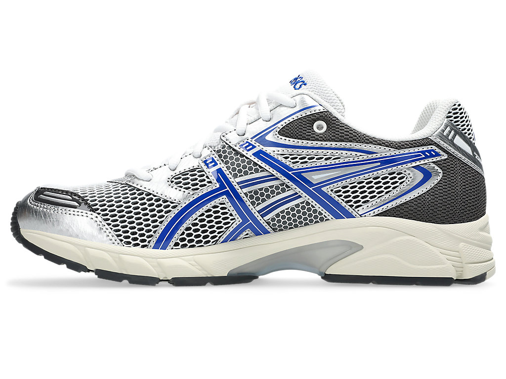 Shop アシックス GEL-DS トレーナー 14 ランニングシューズ ホワイト/アシックスブルー 1203A607-103