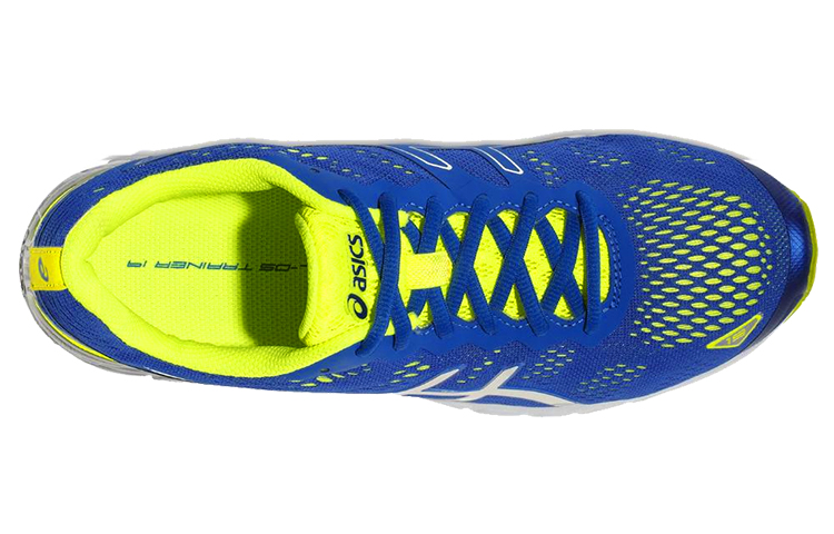 Lookbook ASICS Gel-DS Trainer 19 ''Blau Silber Gelb'' T405N-4291