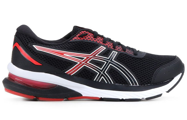 Order ASICS Gel-Equation 11 ''Zwart Rood'' 1011B526-003
