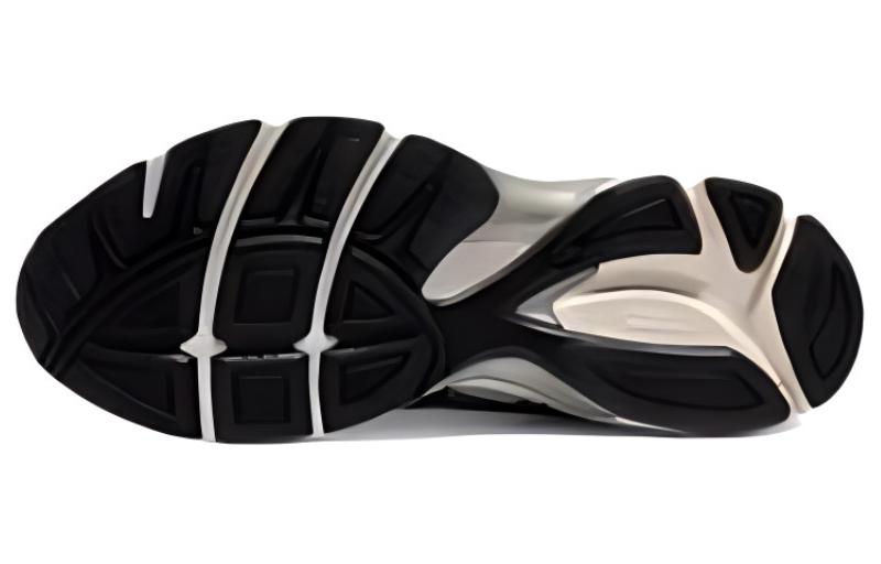 Lookbook 新款 Asics Gel-Exalt 2 舒適百搭 織物減震耐磨透氣 低幫 休閒跑步鞋 男款 白銀黑