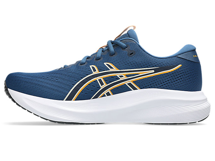 Shop ASICS GEL-EXCITE 11 Extra Wide Sepatu Lari Twilight Blue/Light Dust 1011C079-403