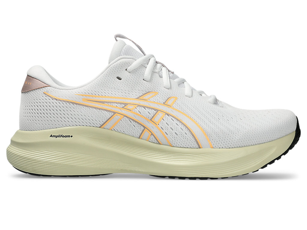 Buy ASICS GEL-EXCITE 11 跑鞋 白色/橙色辉光 1011C080-100