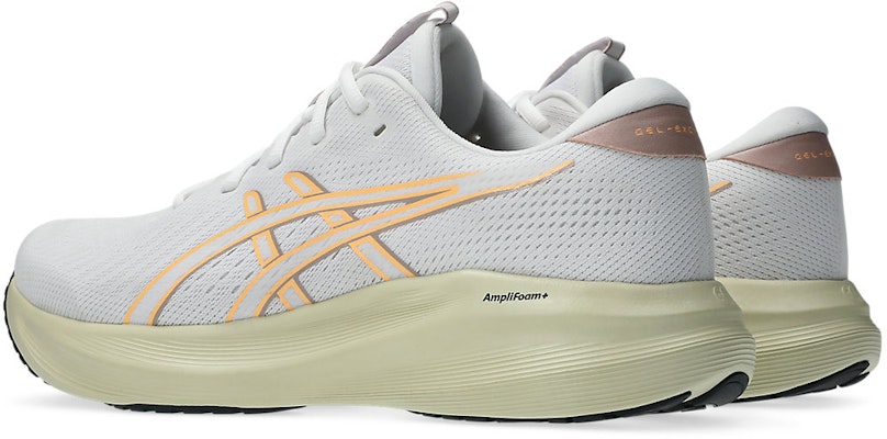 ASICS GEL-EXCITE 11 跑鞋 白色/橙色辉光 1011C080-100 Lookbook ASICS GEL-EXCITE 11 跑鞋 白色/橙色辉光 1011C080-100