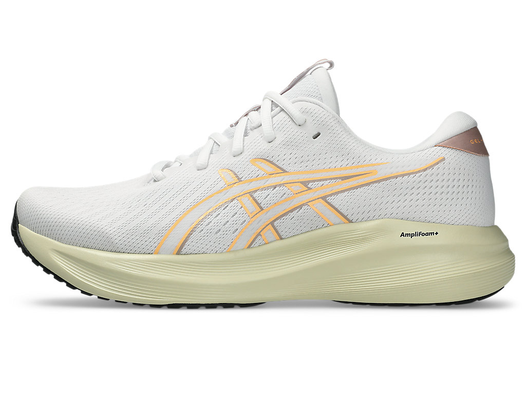 Cheap ASICS GEL-EXCITE 11 跑鞋 白色/橙色辉光 1011C080-100