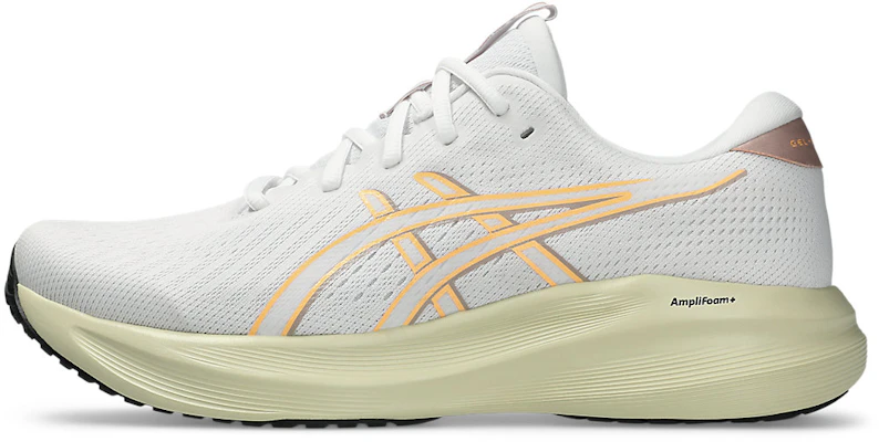ASICS GEL-EXCITE 11 跑鞋 白色/橙色辉光 1011C080-100 Cheap ASICS GEL-EXCITE 11 跑鞋 白色/橙色辉光 1011C080-100