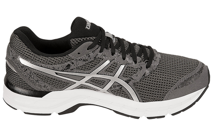 Order Asics Gel-Excite 4 (4E寬) 低筒跑步鞋 黑灰