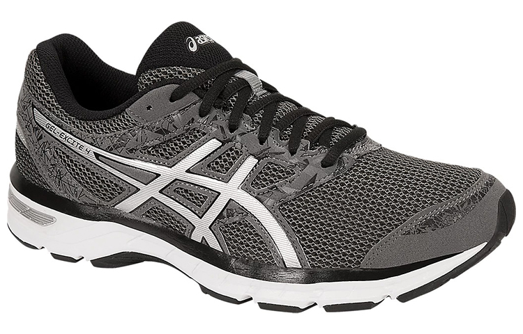 Lookbook Asics Gel-Excite 4 (4E寬) 低筒跑步鞋 黑灰