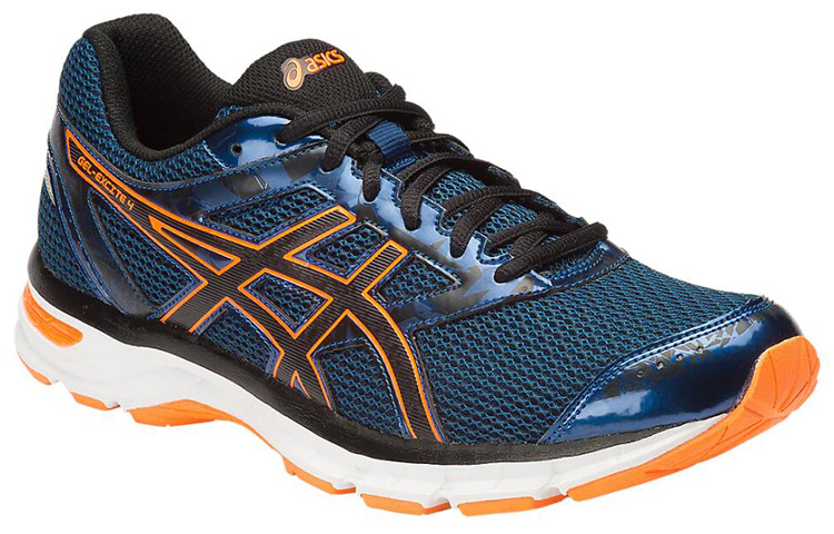 Lookbook ASICS Gel-Excite 4 Bleu/Orange T6E3N-5890