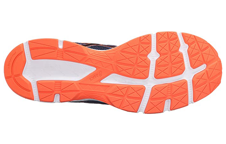 Shop Asics Gel-Excite 4 藍橘 跑步鞋