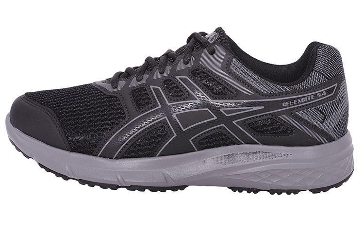 Buy Asics Gel-Excite 5 緩衝透氣 低筒運動跑步鞋 黑灰