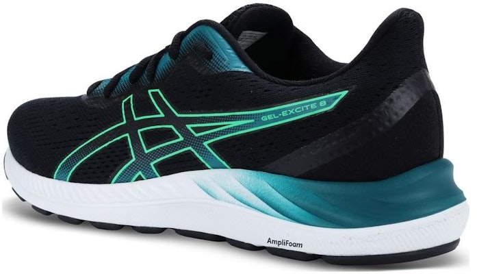 Asics Gel-Excite 8 耐磨透氣 低筒 跑步鞋 綠色 Shop Asics Gel-Excite 8 耐磨透氣 低筒 跑步鞋 綠色