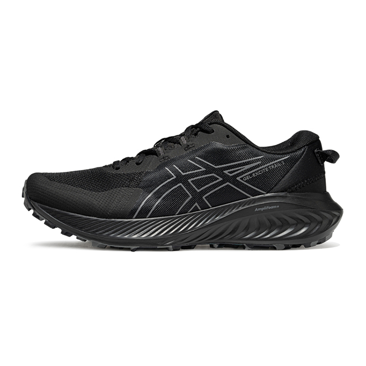 ASICS Gel-Excite Trail 2 Black Grey Non-Slip Trail Running Shoes 1011C188-001