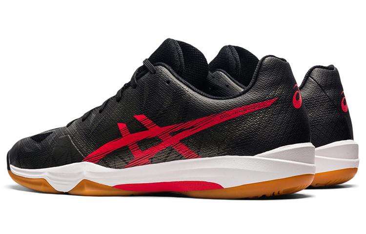 Lookbook ASICS Gel-Fastball 3 'Negro Rojo' E712N-006