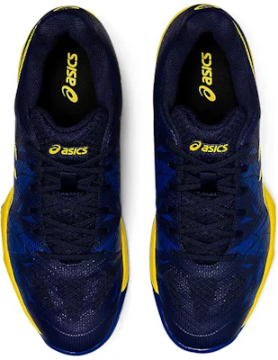 Asics Gel-Fastball 3 舒適 減震防滑耐磨 低筒 訓練鞋 男女同款 藍黑 Shop Asics Gel-Fastball 3 舒適 減震防滑耐磨 低筒 訓練鞋 男女同款 藍黑