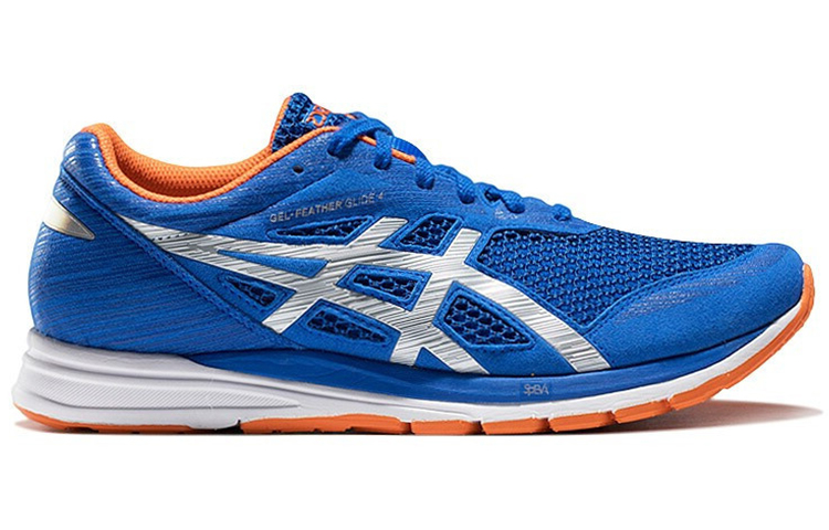 Order ASICS Gel-Feather Glide 4 Biru/Oranye T6K1N-401
