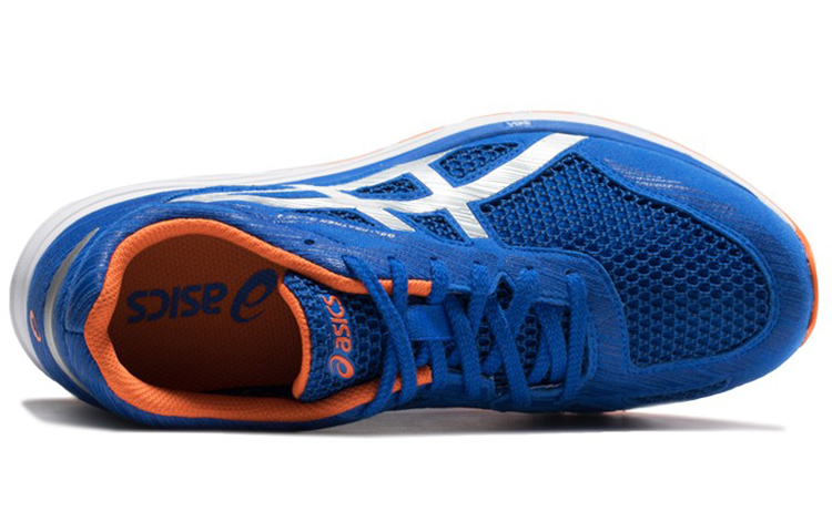 Shop ASICS Gel-Feather Glide 4 Biru/Oranye T6K1N-401