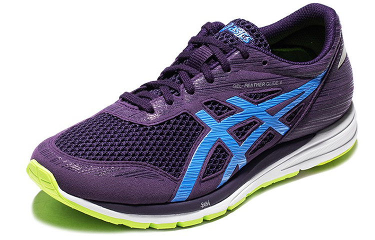 Lookbook Asics Gel-Feather Glide 4 跑步鞋 紫藍色