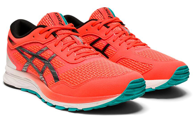 Lookbook ASICS Gel-Feather Glide 5 ''Orange Néon Noir'' 1011A811-602