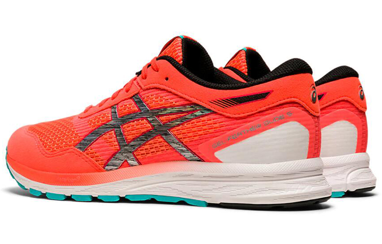 Shop ASICS Gel-Feather Glide 5 ''Orange Néon Noir'' 1011A811-602