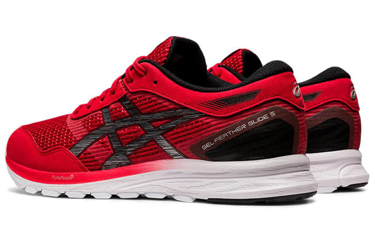 Shop ASICS Gel-Feather Glide 5 'Merah Hitam' 1011A812-600