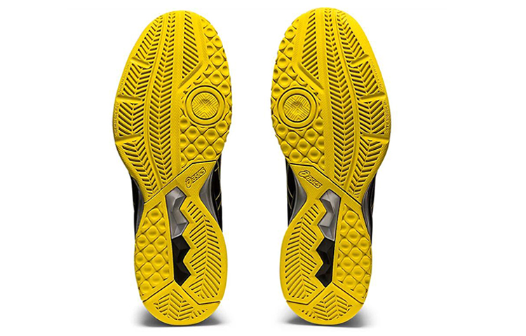 Details for ASICS Gel-Flare 7 Laufschuhe Schwarz/Gelb 1051A038-001