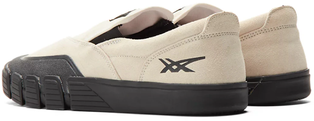 Asics Gel-Flexkee 滑入式休閒板鞋 米白黑 Shop Asics Gel-Flexkee 滑入式休閒板鞋 米白黑