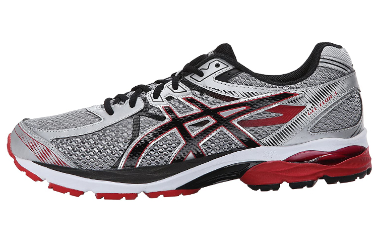 ASICS Gel-Flux 3 Low 'Grey Black Red' T614N-9399