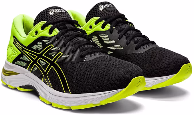 ASICS Gel-Flux 5 ''Noir Jaune Néon'' 1011B318-001 Lookbook ASICS Gel-Flux 5 ''Noir Jaune Néon'' 1011B318-001