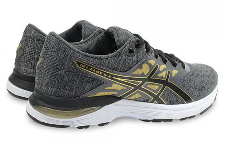 Shop アシックス ゲルフラックス5 グレー/黒/黄 T033A-1690