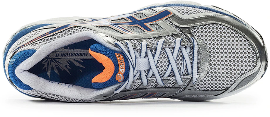 Asics Gel-Foundation 11 低筒跑步鞋 銀藍 Shop Asics Gel-Foundation 11 低筒跑步鞋 銀藍