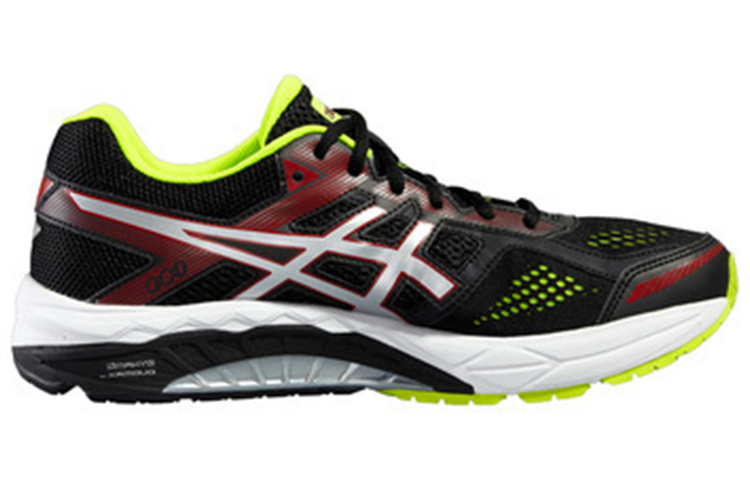 Order ASICS Gel-Foundation 12 ''Zwart Rood Groen'' T5H1N-9093