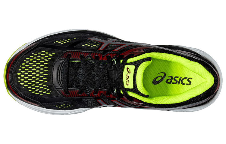 Lookbook ASICS Gel-Foundation 12 ''Zwart Rood Groen'' T5H1N-9093