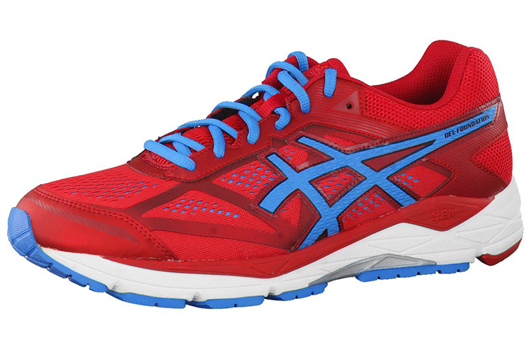 Lookbook ASICS Gel-Foundation 12 'Rojo Azul'. T5H1N-2342