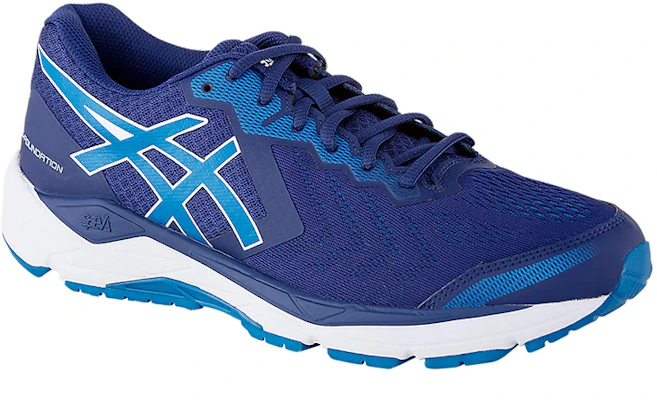 ASICS Gel-Foundation 13 2E Breit ''Blau'' T814N-400 Lookbook ASICS Gel-Foundation 13 2E Breit ''Blau'' T814N-400