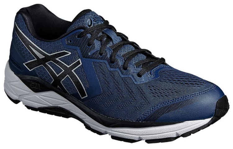 Lookbook ASICS Gel-Foundation 13 (2E) Bleu/ Noir T814N-4990