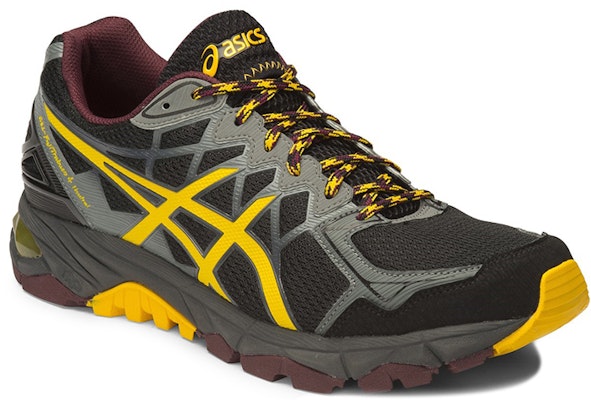 ASICS GEL-Fuji Trabuco 4 'Black Grey Yellow' T5L3N-9004 Lookbook ASICS GEL-Fuji Trabuco 4 'Black Grey Yellow' T5L3N-9004