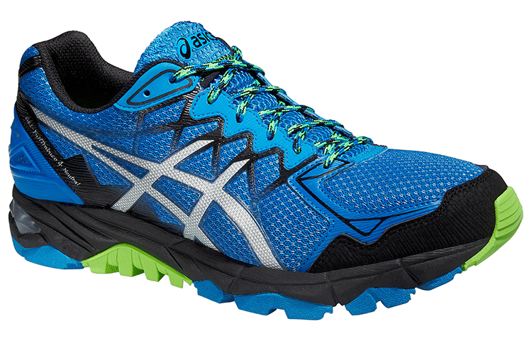 Lookbook Asics GEL-Fuji Trabuco 4 跑步鞋 藍黑色