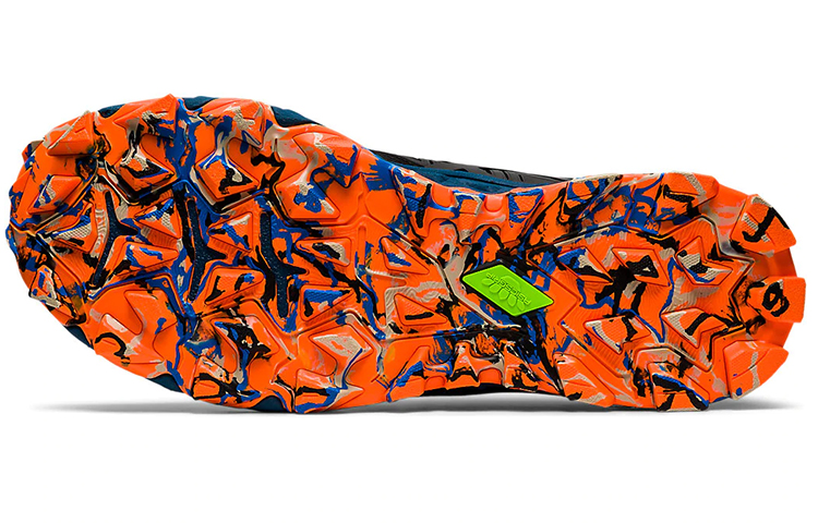 Details for ASICS Gel-Fuji Trabuco 8 (2E) 'Black Orange' 1011A669-400