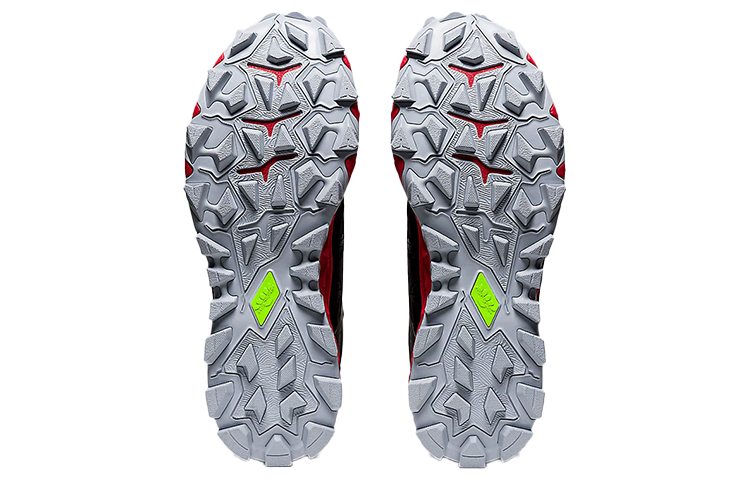 Details for ASICS Gel-Fuji Trabuco 8 (2E) 'Black Red' 1011A669-600