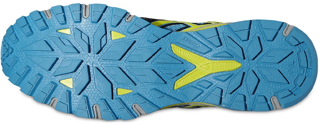 ASICS Gel-FujiAttack 3 'Blue Yellow' T414N-4789 Shop ASICS Gel-FujiAttack 3 'Blue Yellow' T414N-4789