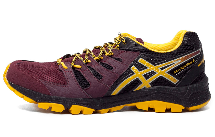 ASICS Gel-Fujiattack 4 'Burgundy Yellow' T534N-2904